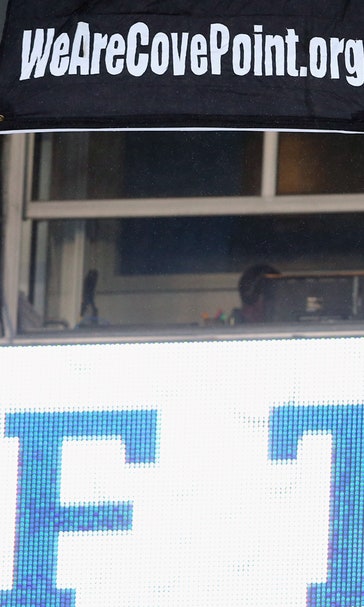 NFL, Panthers investigate rappelling protesters incident